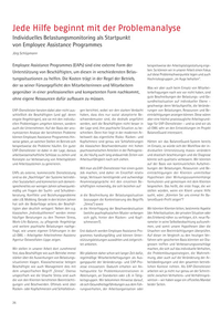 Artikelseite des Magazins praeview Ausgabe 01/2016