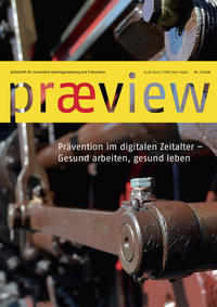 Titelseite des Magazins praeview Ausgabe 01/2016