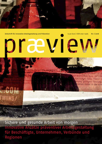 Titelseite des Magazins praeview Ausgabe 01/2018