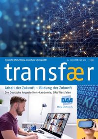 Titelseite des Magazins transfær Ausgabe 01/2021